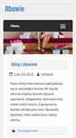 Mobile Screenshot of obuwie.com