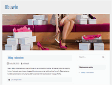 Tablet Screenshot of obuwie.com